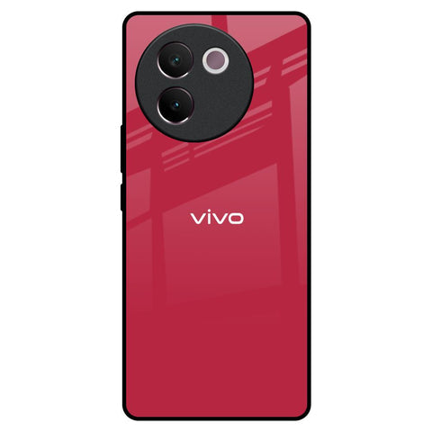 Solo Maroon Glossy case for Vivo V30e