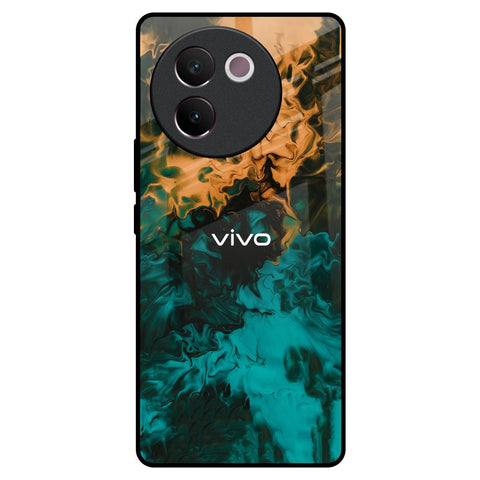 Watercolor Wave Glossy Case for Vivo V30e