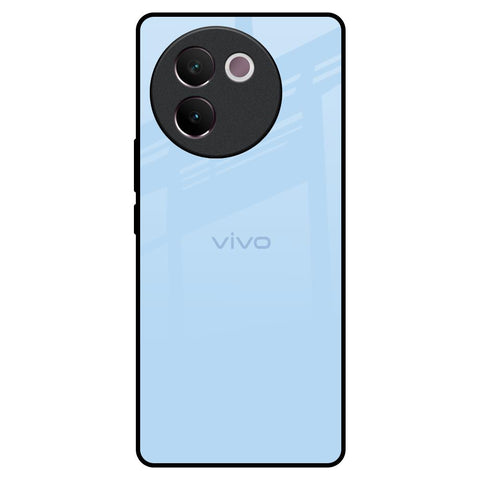 Pastel Sky Blue Glossy Case for Vivo V30e