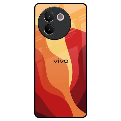 Magma Color Pattern Glossy Case for Vivo V30e