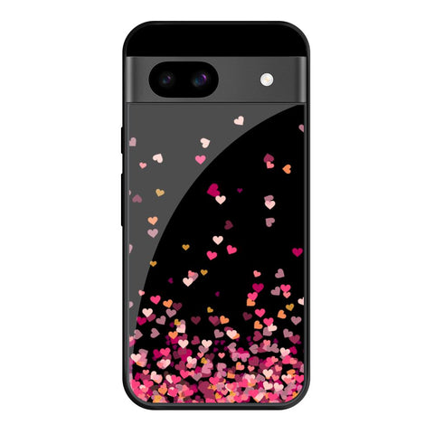 Heart Rain Fall Glossy Case for Google Pixel 8A