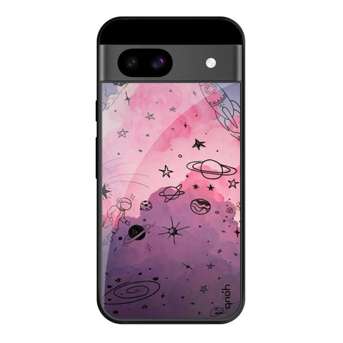Space Doodles Glossy Case for Google Pixel 8A