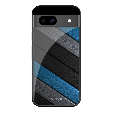 Multicolor Wooden Effect Glossy Case for Google Pixel 8A