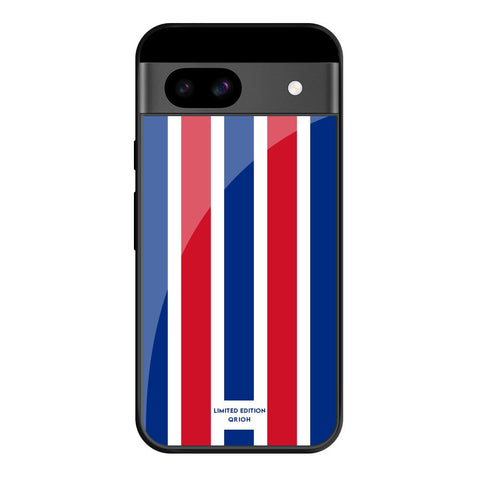 Tricolor Flag Glossy Case for Google Pixel 8A