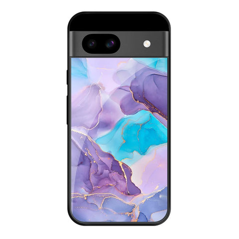 Alcohol ink Marble Glossy Case for Google Pixel 8A