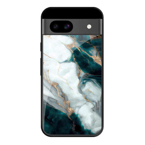 Aqua Green Marble Glossy Case for Google Pixel 8A