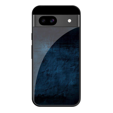 Dark Blue Grungy Glossy Case for Google Pixel 8A