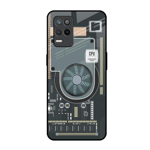 Motherboard Circuit Glossy Case for Realme Narzo 30 5G