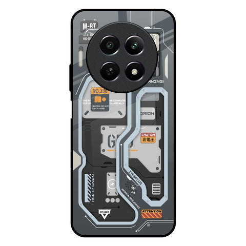Retro Futuristic Glossy Case for Realme Narzo 70x 5G