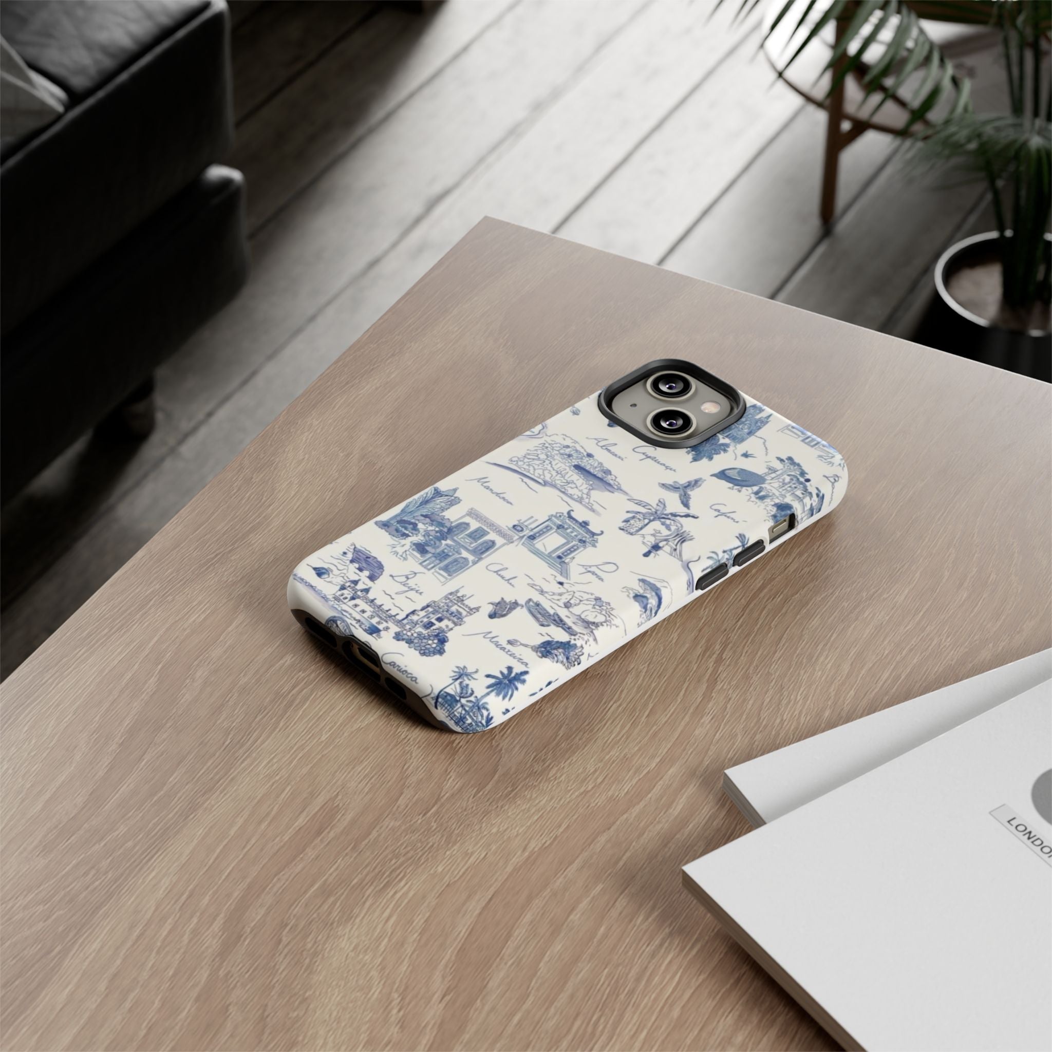 Crimson Bloom Tough Case  Available For All iPhone Models