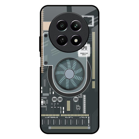 Motherboard Circuit Glossy Case for Realme 12X 5G