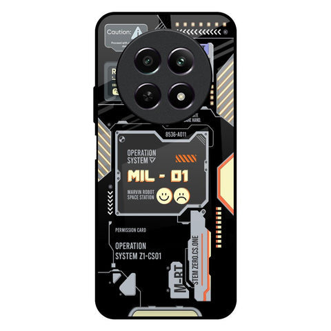 Exposed Parts Glossy Case for Realme 12X 5G