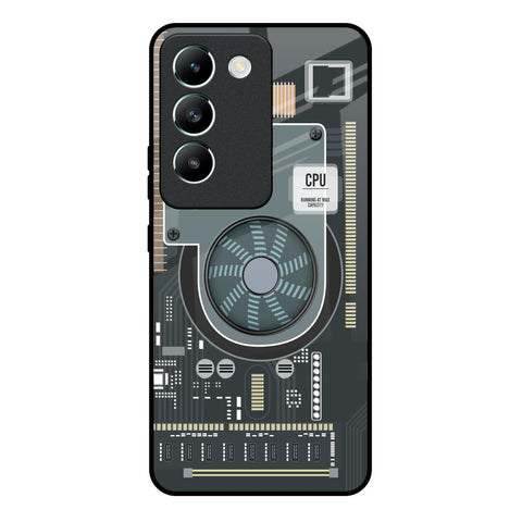 Motherboard Circuit Glossy Case for Vivo Y200e 5G