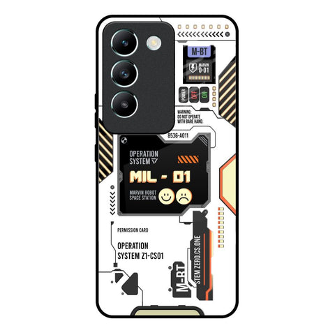 Tech Display Glossy Case for Vivo Y200e 5G