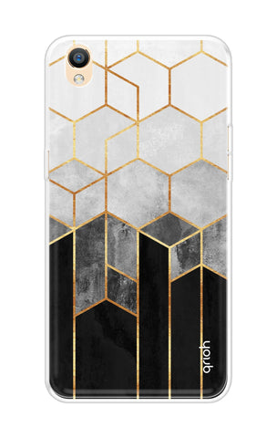 Hexagonal Pattern Soft Cover for OPPO R9