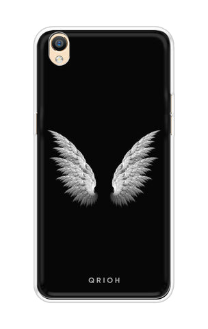 White Angel Wings Soft Cover for OPPO R9