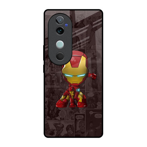 Angry Baby Super Hero Glossy Case for Vivo V40 5G