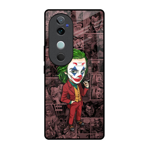 Joker Cartoon Glossy Case for Vivo V40 5G