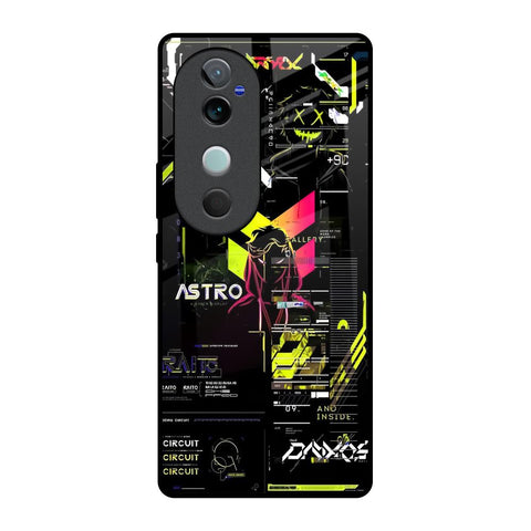 Astro Glitch Glossy Case for Vivo V40 5G