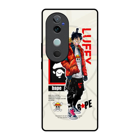 Bape Luffy Glossy Case for Vivo V40 5G