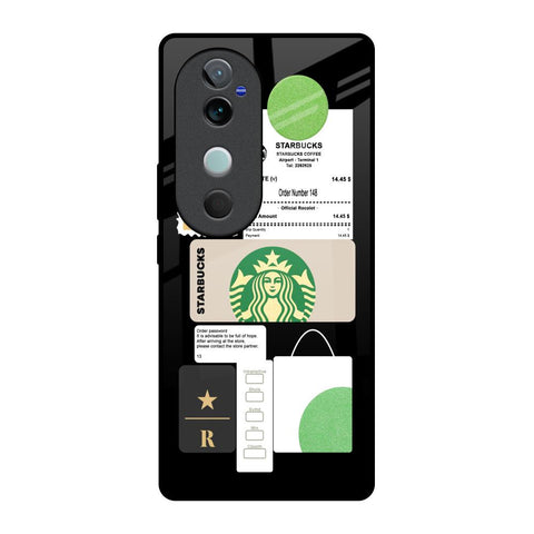 Coffee Latte Glossy Case for Vivo V40 5G
