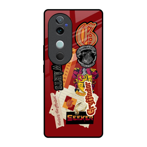 Gryffindor Glossy Case for Vivo V40 5G