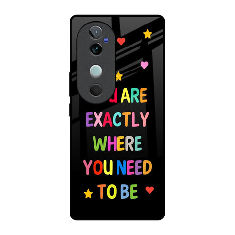 Magical Words Glossy Case for Vivo V40 5G