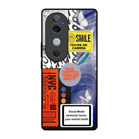 Smile for Camera Glossy Case for Vivo V40 5G