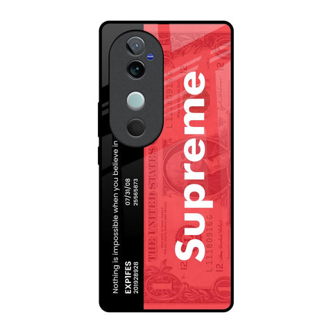 Supreme Ticket Glossy Case for Vivo V40 5G