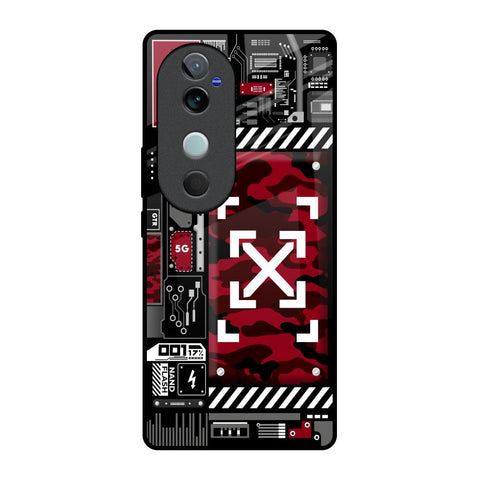 Technology Art Glossy Case for Vivo V40 5G