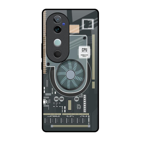 Motherboard Circuit Glossy Case for Vivo V40 5G