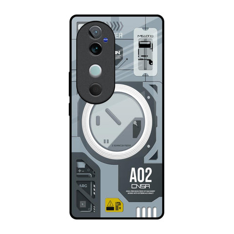 Modern Technology Glossy Case for Vivo V40 5G