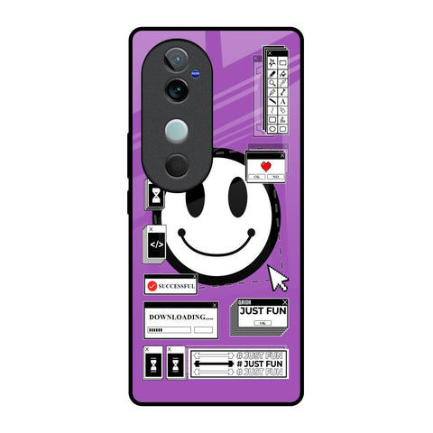 Code with Smile Glossy Case for Vivo V40 5G