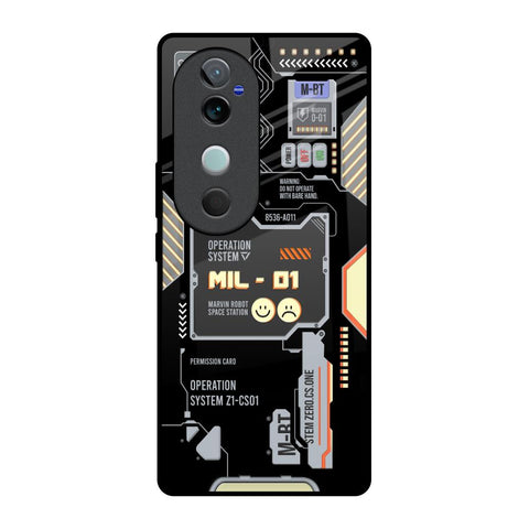 Exposed Parts Glossy Case for Vivo V40 5G