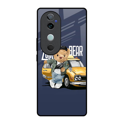 Adventurous Bear Glossy Case for Vivo V40 5G
