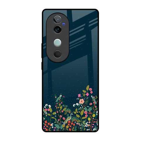 Small Garden Glossy Case For Vivo V40 5G