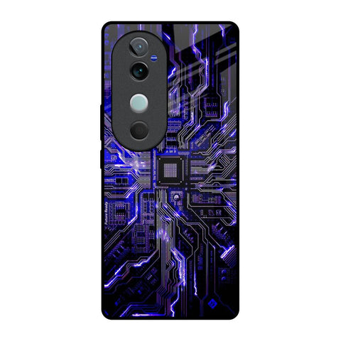 Techno Color Pattern Glossy Case For Vivo V40 5G