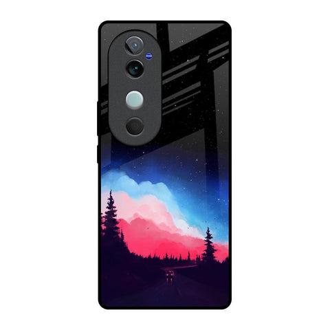 Drive In Dark Glossy Case For Vivo V40 5G