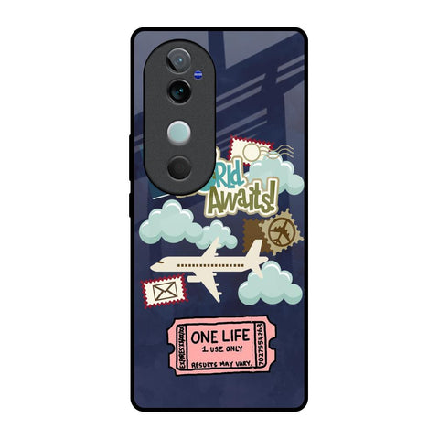 Tour The World Glossy Case For Vivo V40 5G