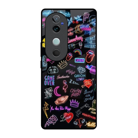 Accept The Mystery Glossy Case for Vivo V40 5G