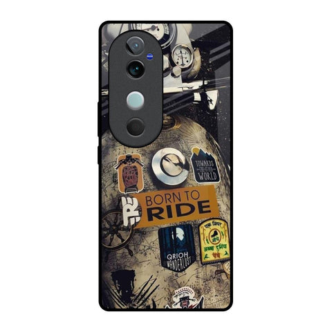 Ride Mode On Glossy Case for Vivo V40 5G