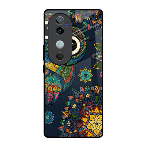 Owl Art Glossy Case for Vivo V40 5G