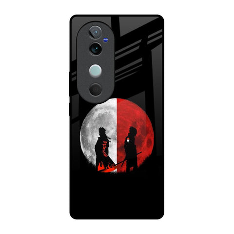 Anime Red Moon Glossy Case for Vivo V40 5G
