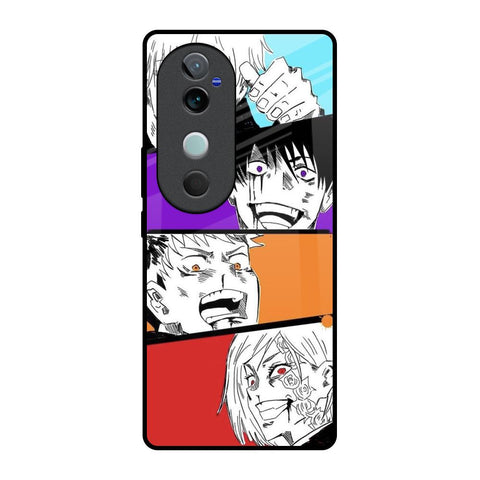 Anime Sketch Glossy Case for Vivo V40 5G