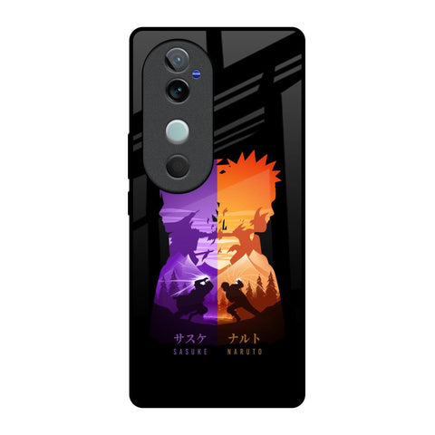 Minimalist Anime Glossy Case for Vivo V40 5G