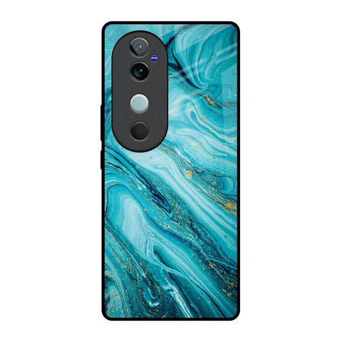 Ocean Marble Glossy Case for Vivo V40 5G