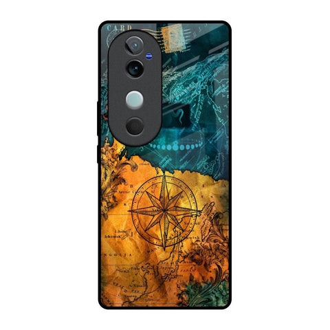 Architecture Map Glossy Case for Vivo V40 5G