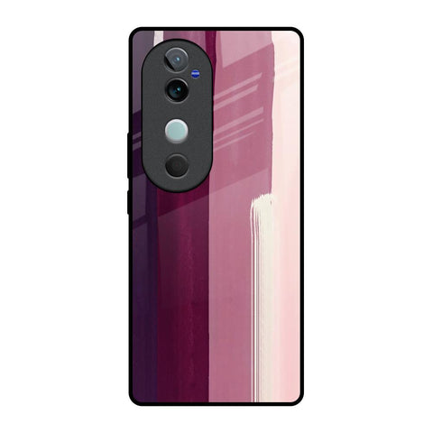Brush Stroke Art Glossy Case for Vivo V40 5G
