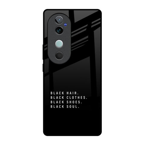 Black Soul Glossy Case for Vivo V40 5G