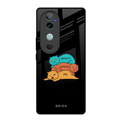 Anxiety Stress Glossy Case for Vivo V40 5G